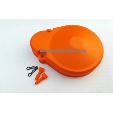 Nylon colored Spur Gear Cover ORANGE | Rovan Sports